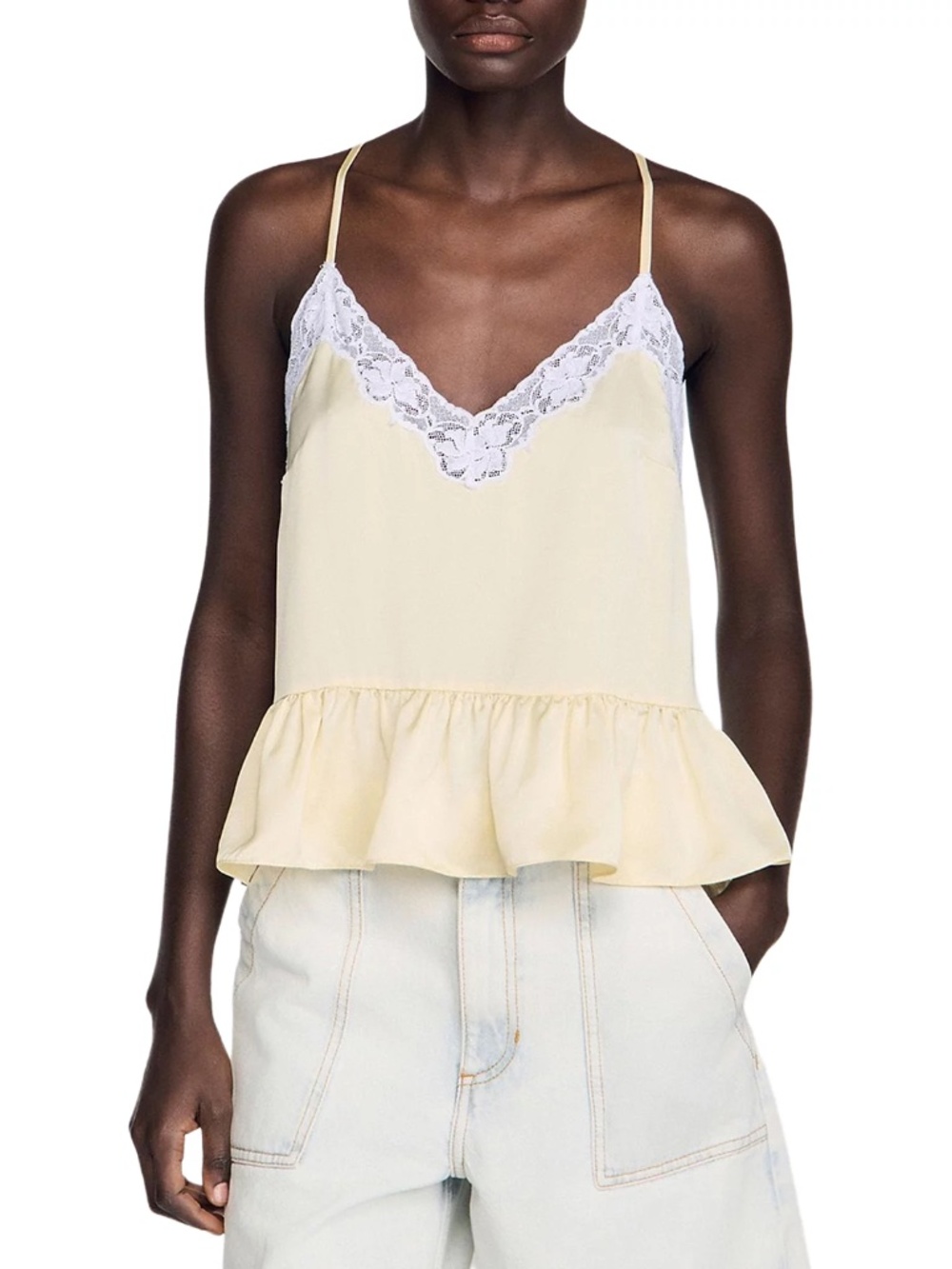 Jonquille Ruffled Top